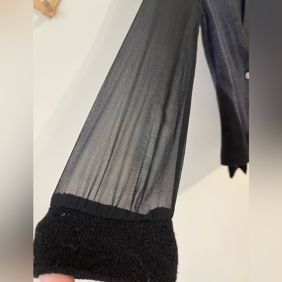 Sjobeck Malibu Sheer sleeve cardigan - Picture 6 of 8